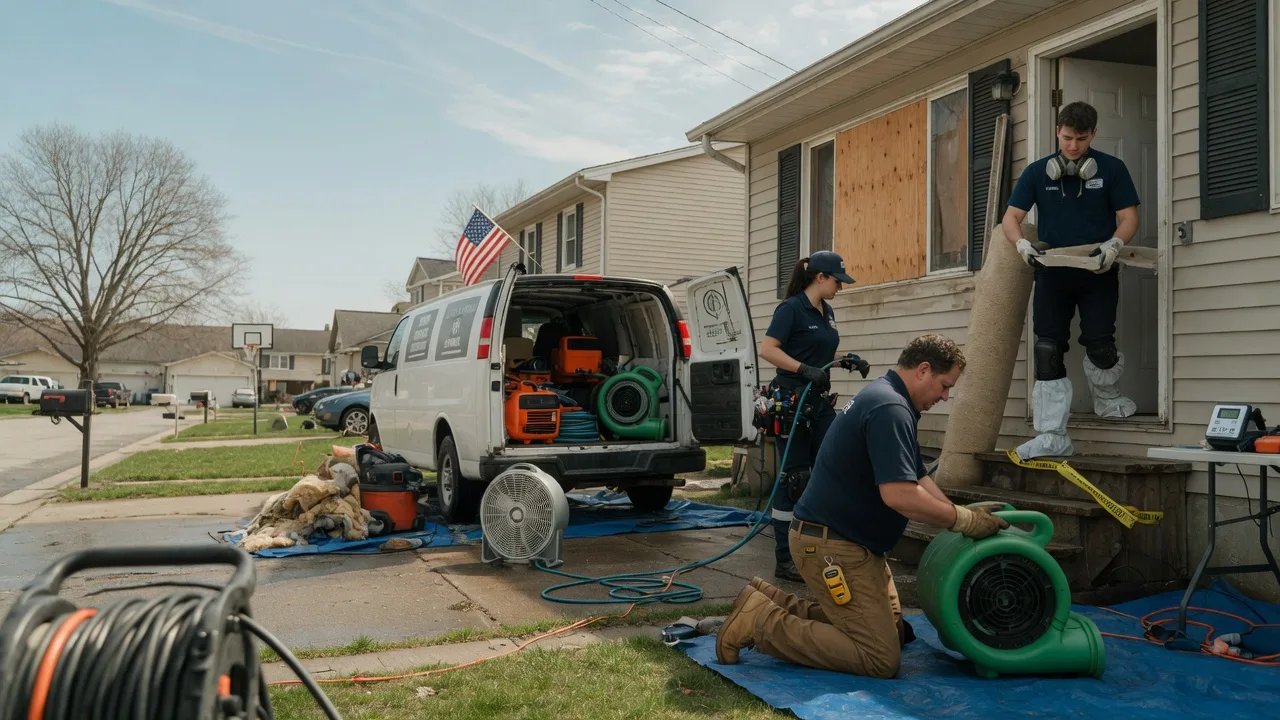 Water Damage Restoration in Newburgh, IN near me